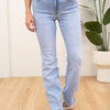 Judy With A Booty By Judy Blue - Bootcut Side Slit Jeans