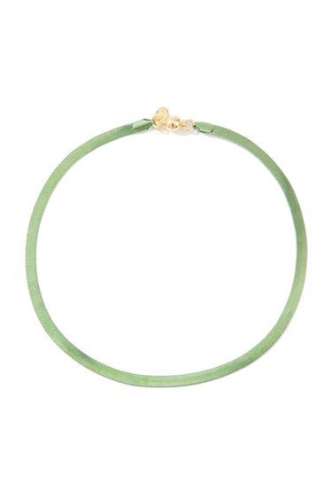 Scarlett Necklace - Liquid Metallic Cactus