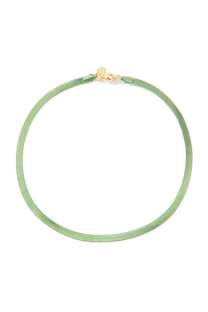 Scarlett Necklace - Liquid Metallic Cactus