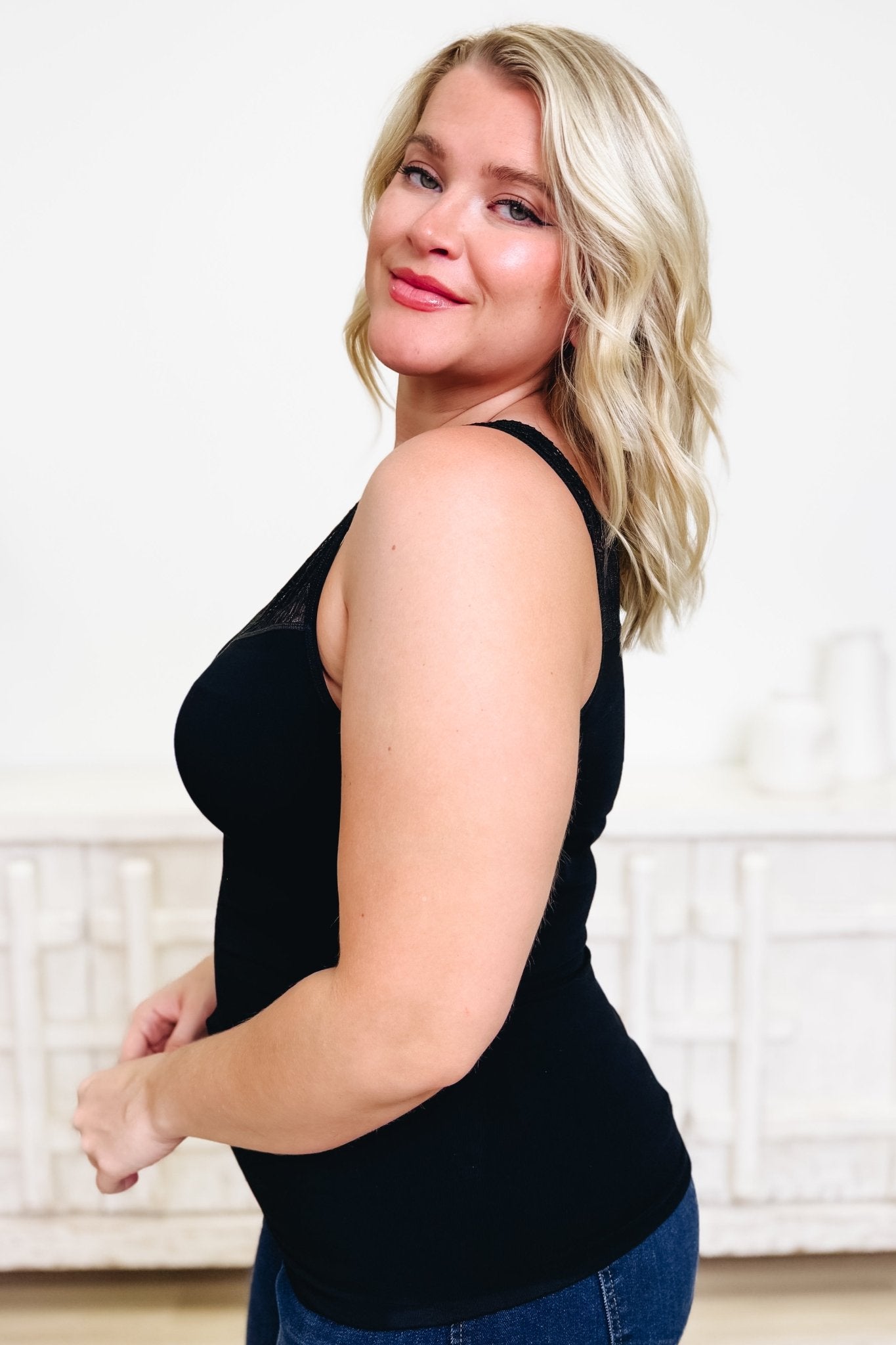 Just Go With It Reversible Lace Tank Top - 6 Colors! - By Alexa Rae