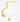 Melissa Necklace - Gold White