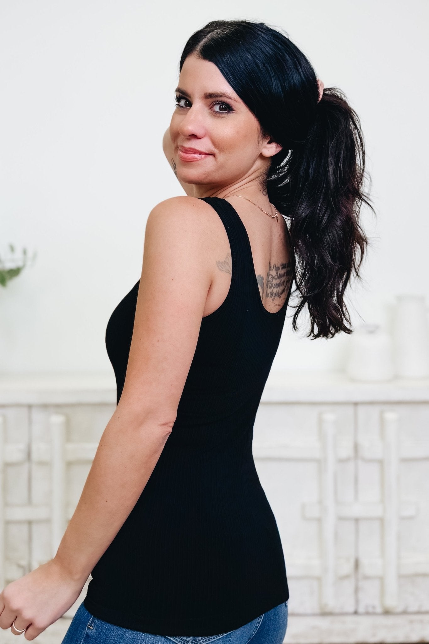 Keeping You Around Ribbed Reversible Tank - 5 Colors! - By Alexa Rae