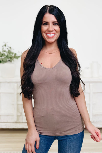 Keeping You Around Ribbed Reversible Tank - 5 Colors! - By Alexa Rae