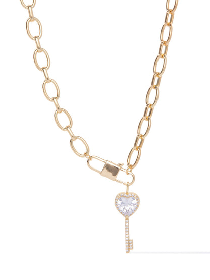 Key To My Heart Necklace - By Alexa Rae