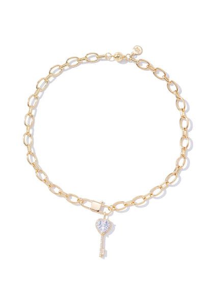 Key To My Heart Necklace - By Alexa Rae