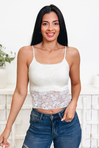 Kick Off Time Lace Bralette - 3 Colors! - By Alexa Rae