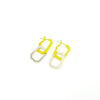 Raya Earrings - Liquid Metallic Vanilla Milkshake