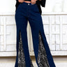 Legs For Days Leopard & Lace Flare Jeans - 2 Colors! - By Alexa Rae