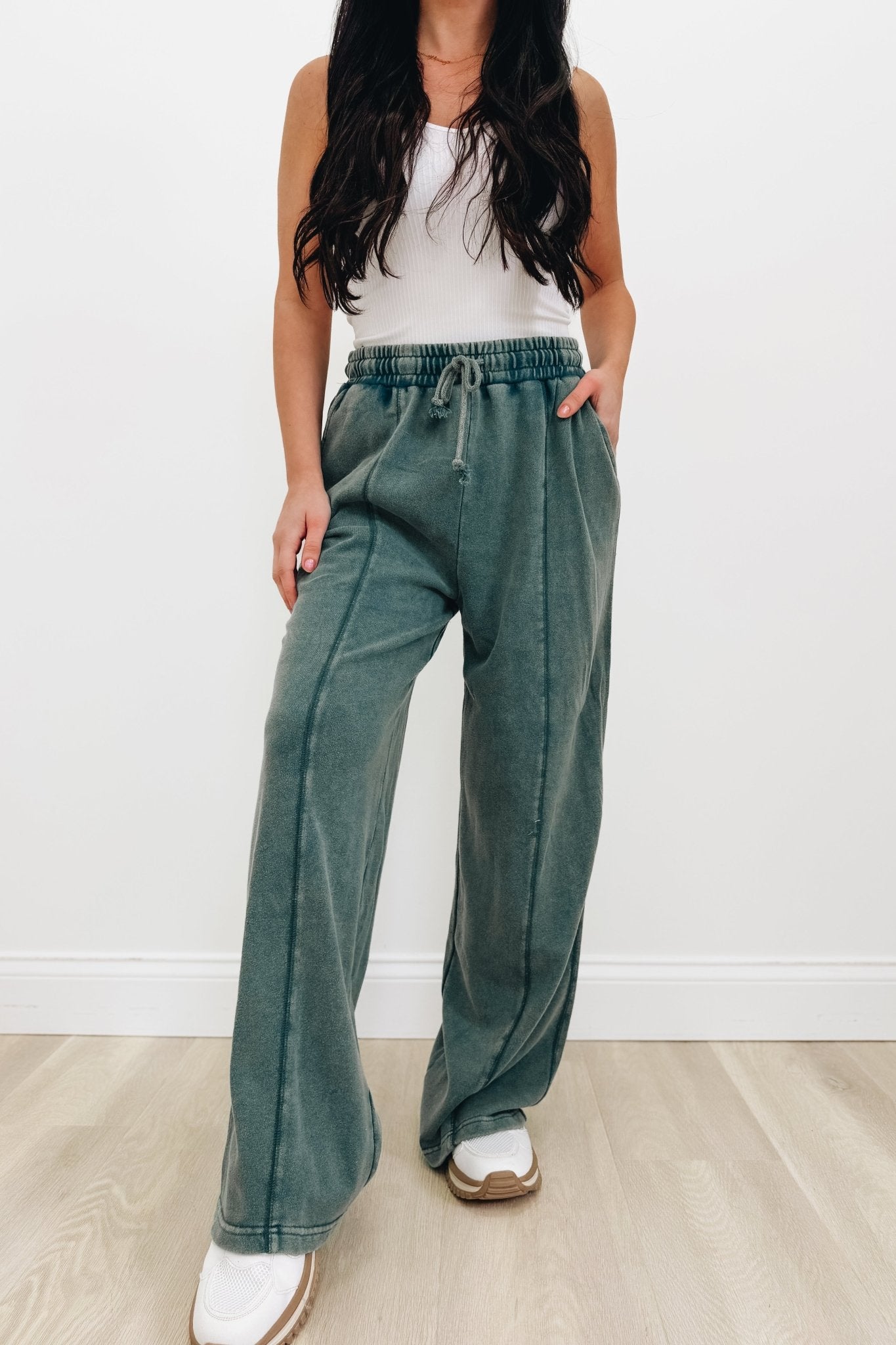 Let's Talk It Out Pants - 5 Colors! - By Alexa Rae