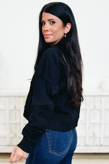 Little Bit Of Edge Sweatshirt - 2 Colors! - By Alexa Rae