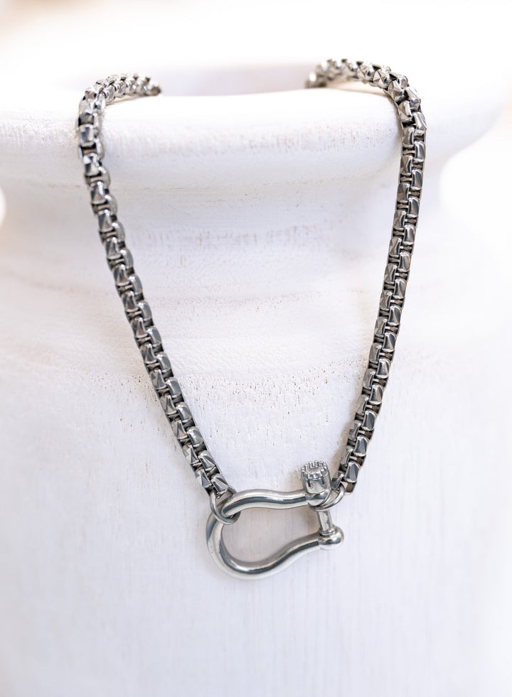 Kim Necklace - Liquid Metallic Air