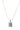 Locket Necklace - Metallic Linen - By Alexa Rae