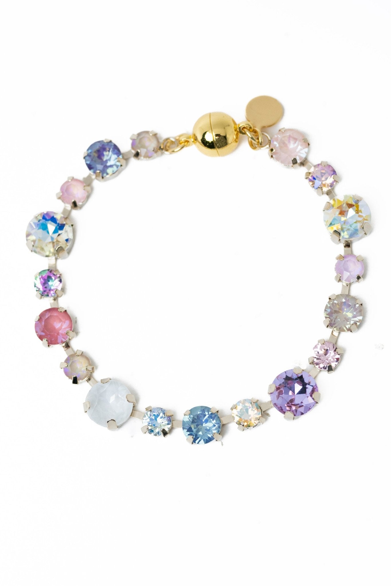 Lucy In The Sky Bracelet - Metallic Linen Sugar Candy - By Alexa Rae