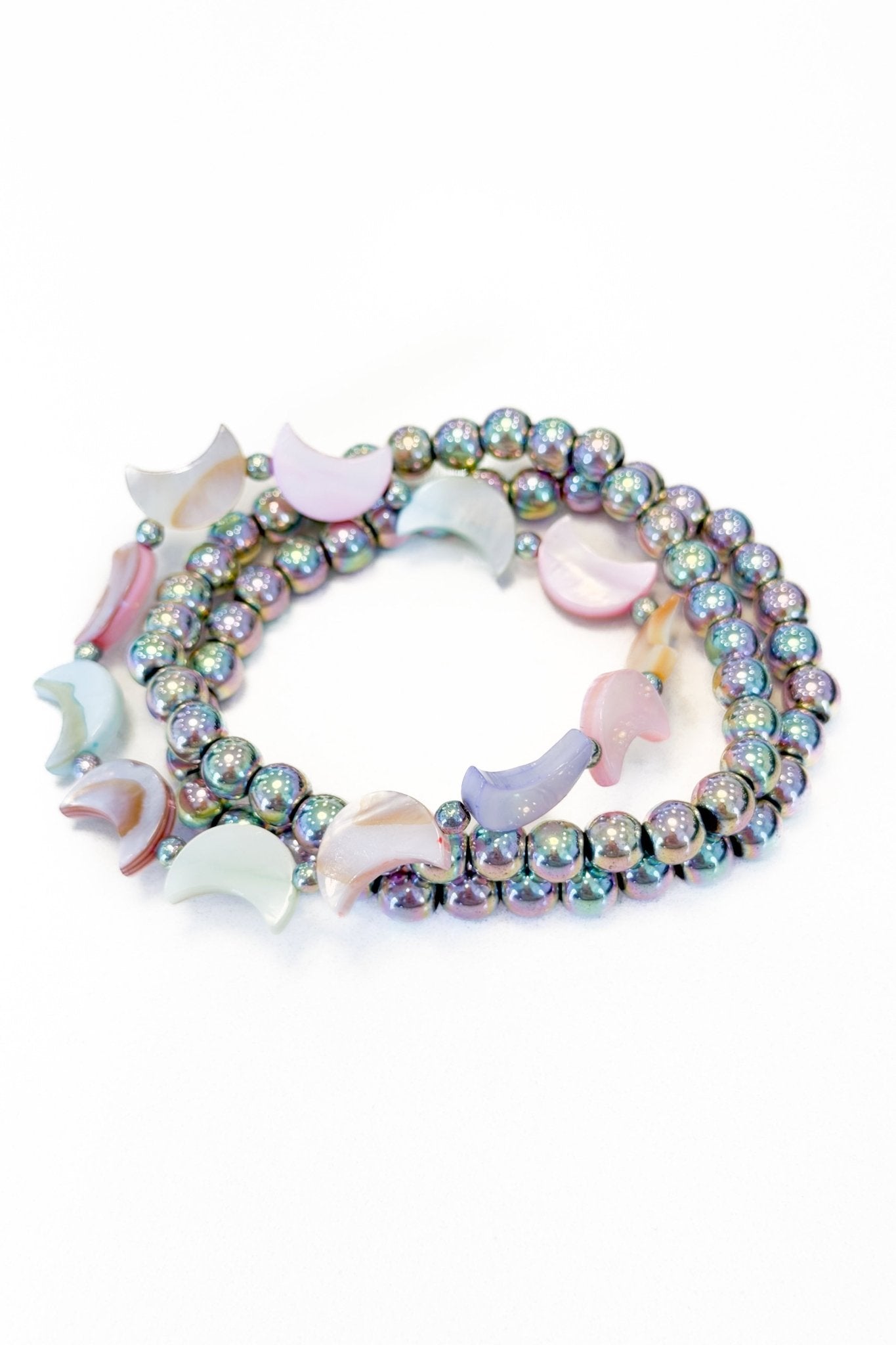 Luna Pearl Bracelet - Pastel Dream - By Alexa Rae