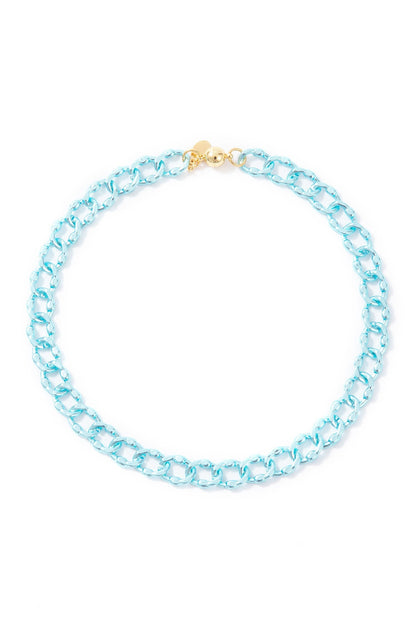 Wonder Woman Necklace - Liquid Metallic Multiple Colors!