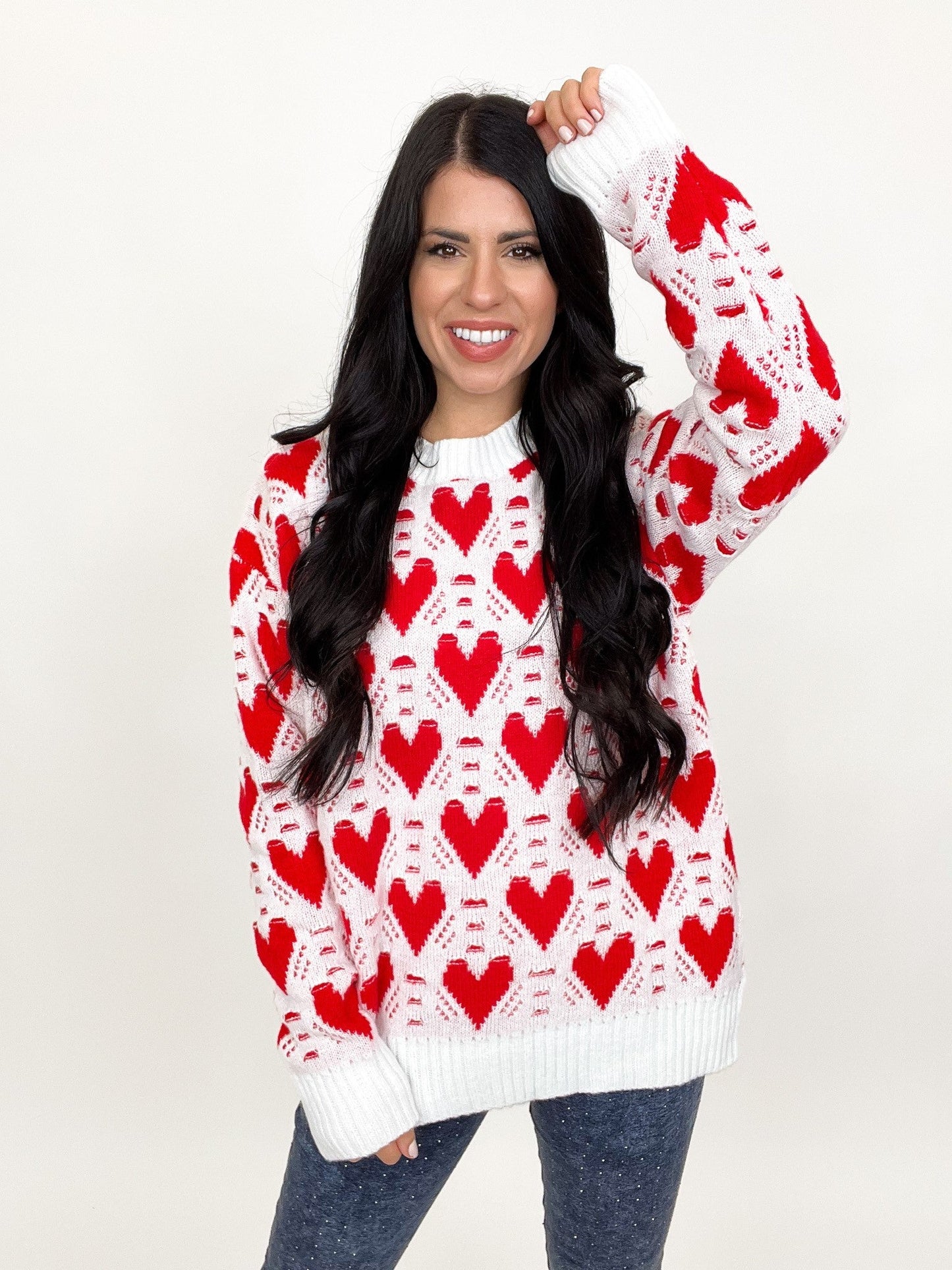 Makes My Heart Go Boom Sweater