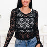 Main Character Lace Top - 2 Colors! - By Alexa Rae