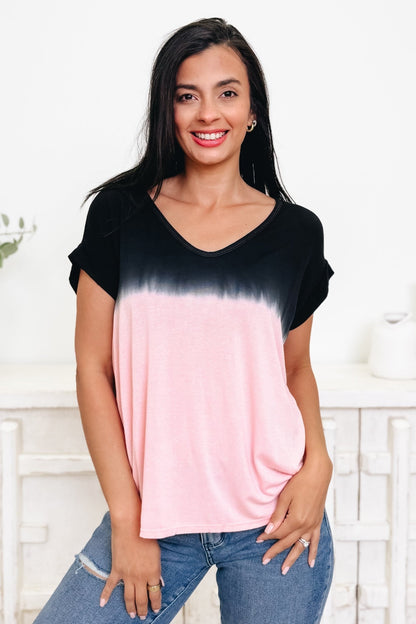 Make It Fun Tie Dye Top - 2 Colors! - By Alexa Rae