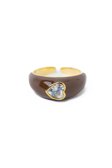 Michelle Ring - Gold Cocoa - By Alexa Rae