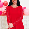 Miracle In The Works Top - 2 Colors! - By Alexa Rae
