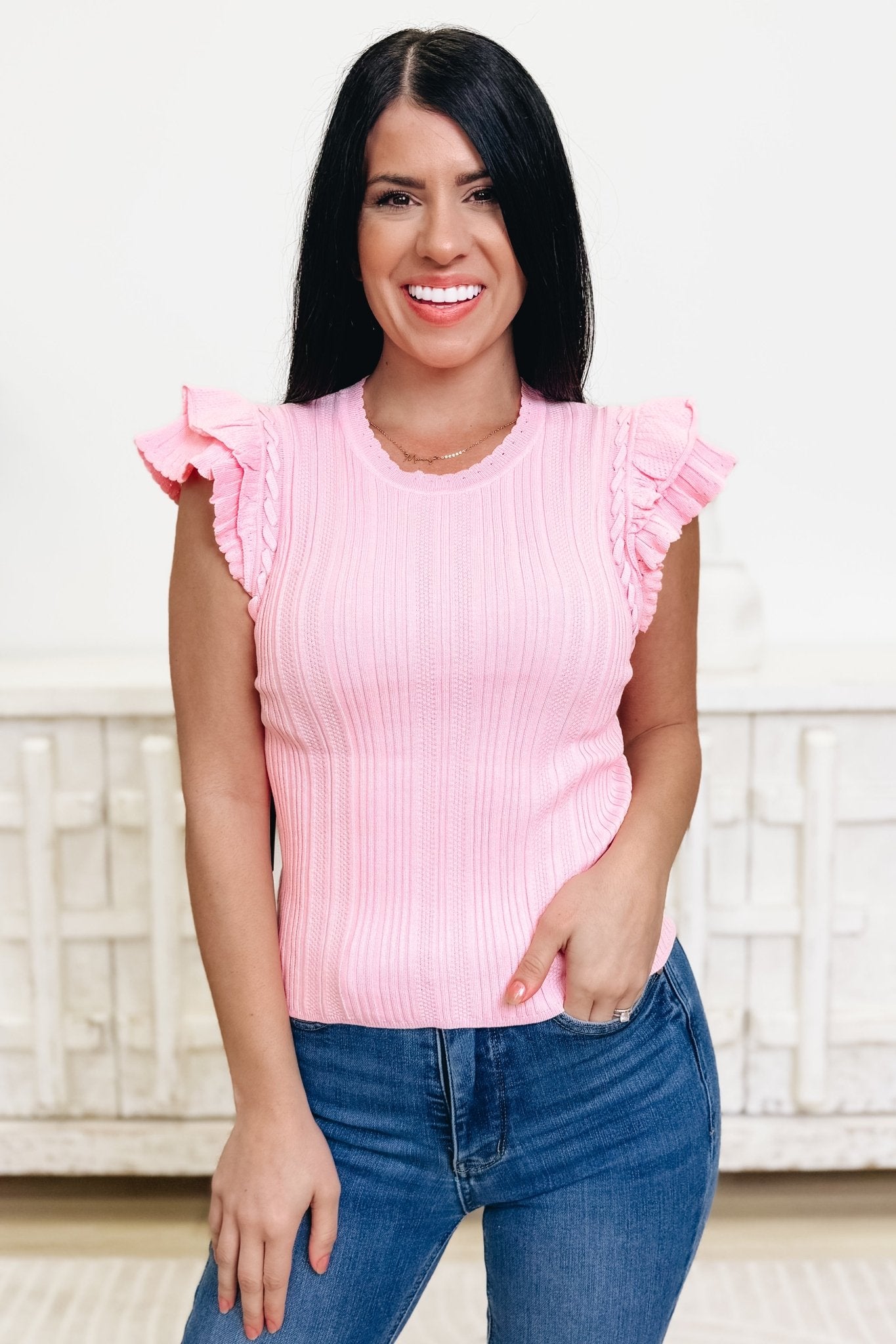 Miracle In The Works Top - 2 Colors! - By Alexa Rae