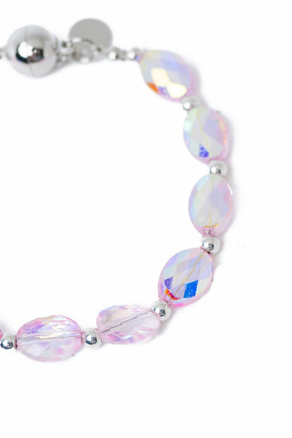 Moana Lani Bracelet - Pinky Promise Pearl White - By Alexa Rae