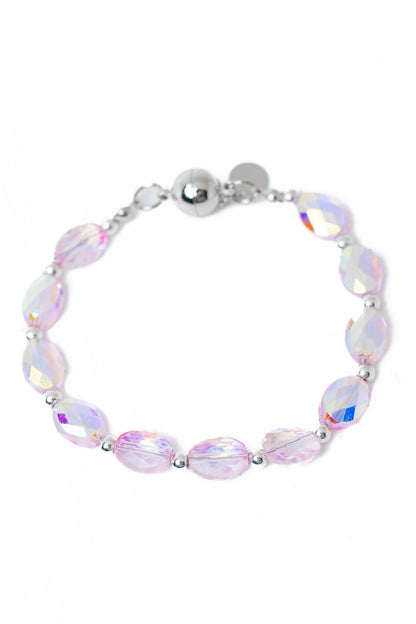 Moana Lani Bracelet - Pinky Promise Pearl White - By Alexa Rae