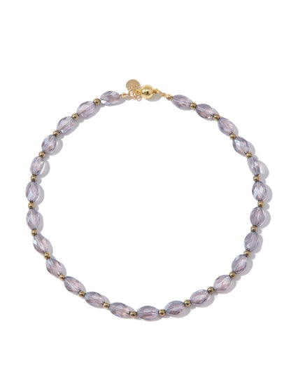 Moana Lani Necklace - Haze Linen - By Alexa Rae