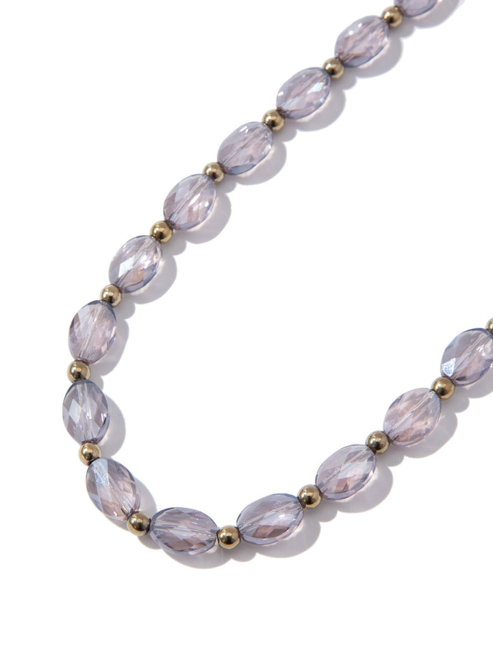 Moana Lani Necklace - Haze Linen - By Alexa Rae