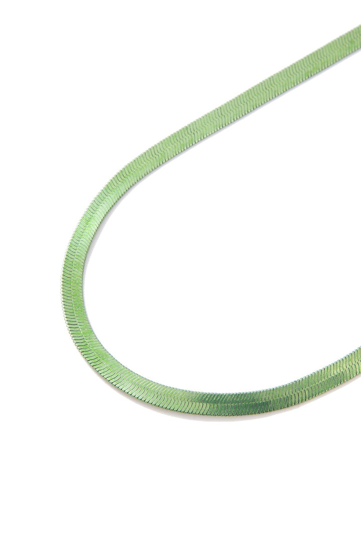 Scarlett Necklace - Liquid Metallic Cactus