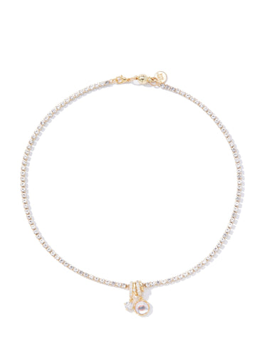 Night Sparks Necklace - Snow Glow - By Alexa Rae