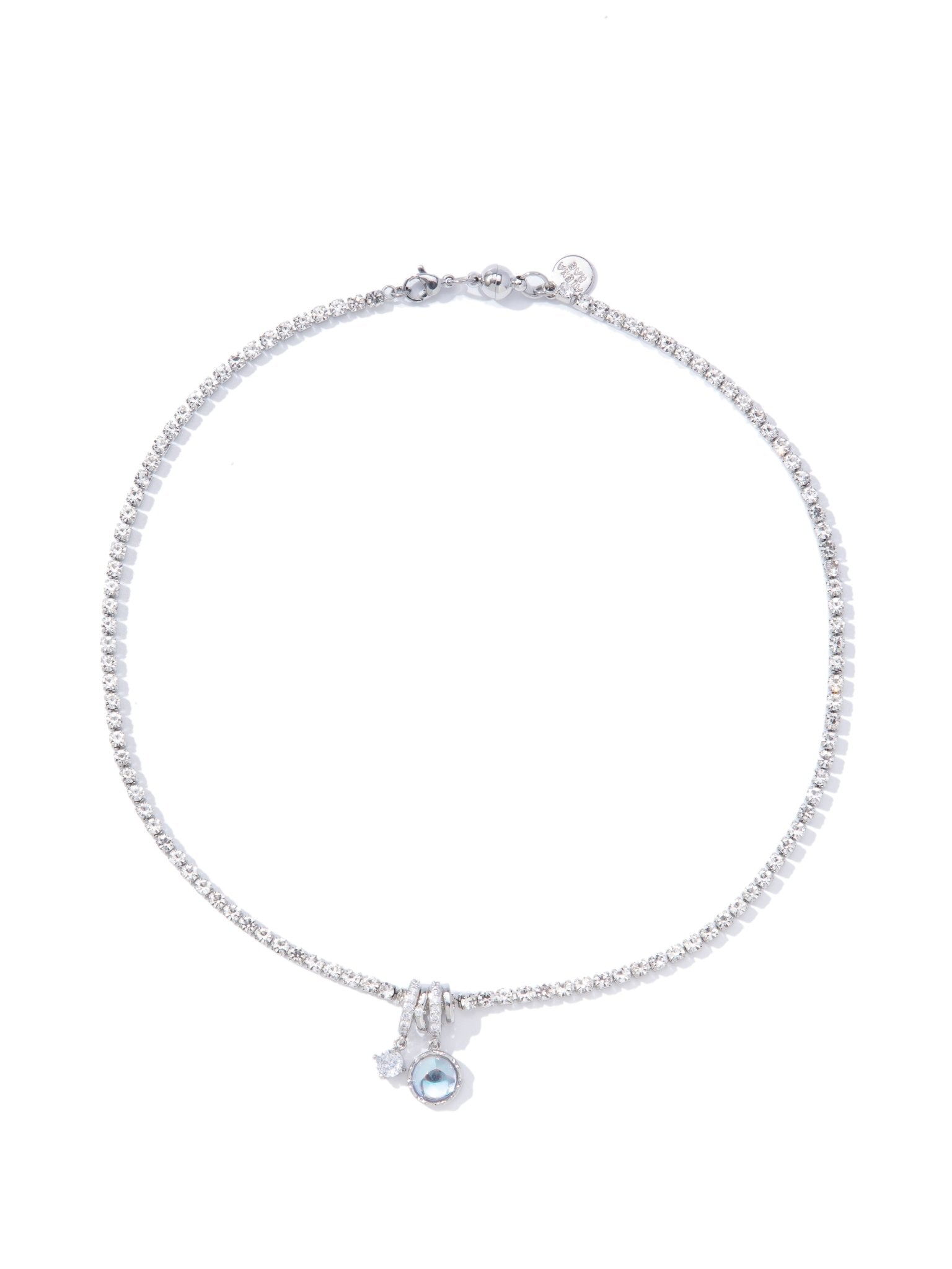 Night Sparks Necklace - Snow Glow - By Alexa Rae