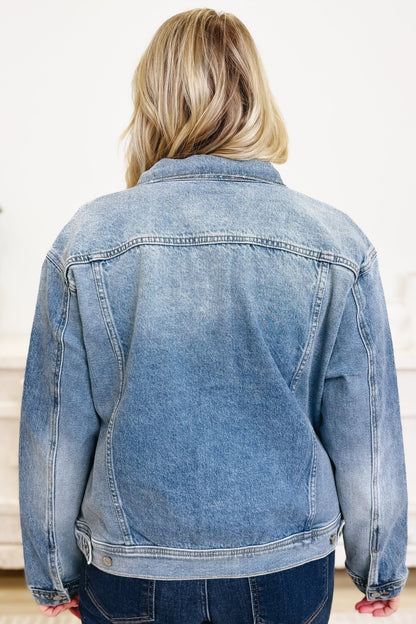 Not Your BFs Denim Jacket - Medium - By Alexa Rae