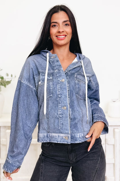 Nothing Beats This Hooded Jacket - By Alexa Rae