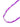 One More Try Necklace - Neon Violet - By Alexa Rae