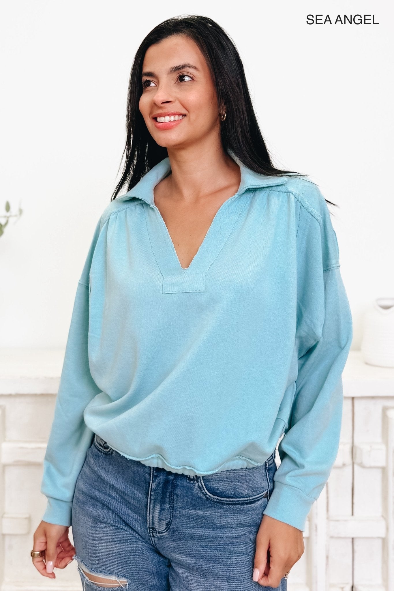 One More Try Pullover Top - 9 Colors! - By Alexa Rae