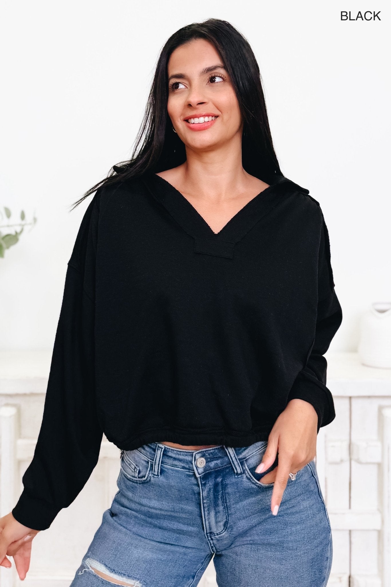 One More Try Pullover Top - 9 Colors! - By Alexa Rae