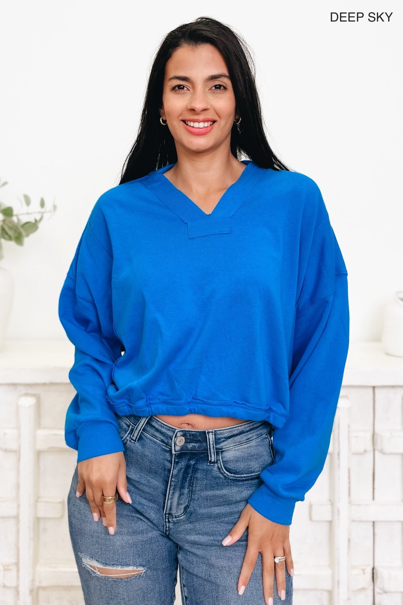 One More Try Pullover Top - 9 Colors! - By Alexa Rae