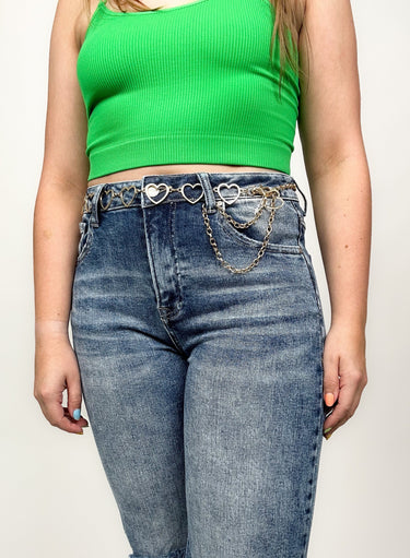 Heart Chain Belt