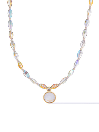 Opaline Necklace - Mystic Breeze - By Alexa Rae