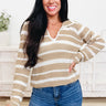 Open Book Sweater Top - By Alexa Rae