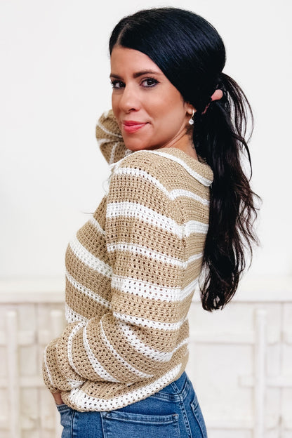 Open Book Sweater Top - By Alexa Rae
