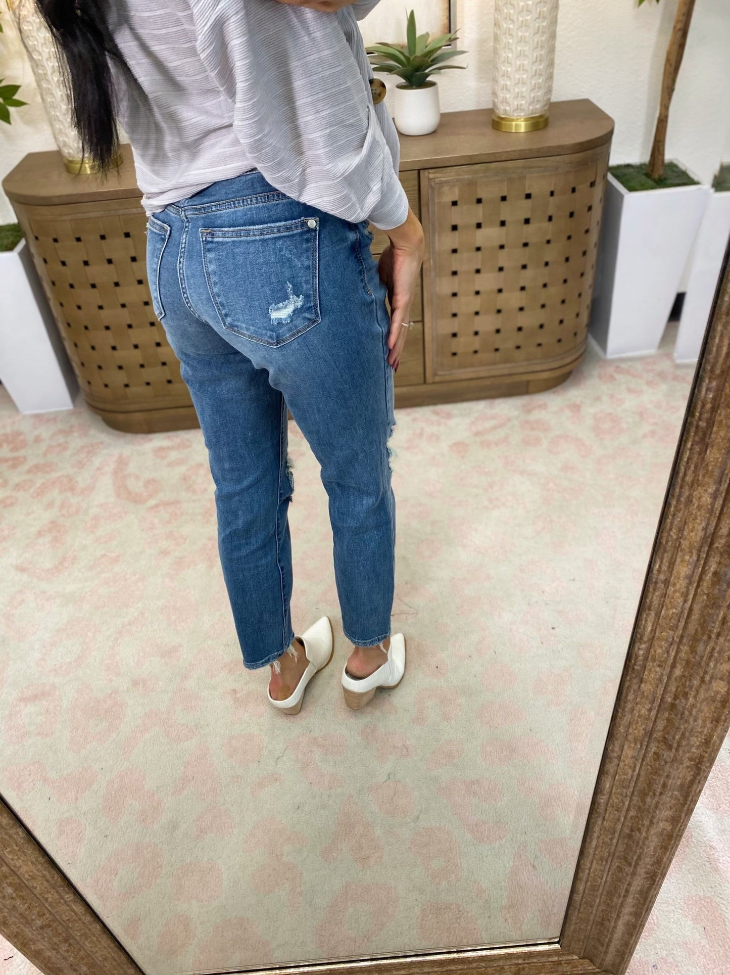 Judy Blue Shines On You Boyfriend Denim