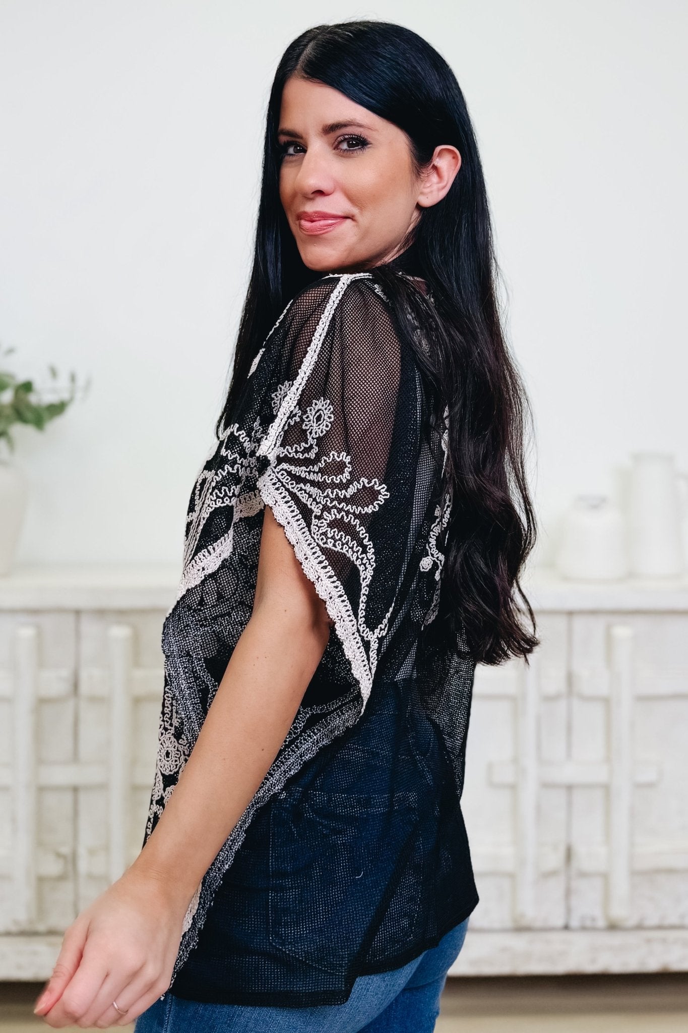 Outline With Pure Design Crochet Top - By Alexa Rae