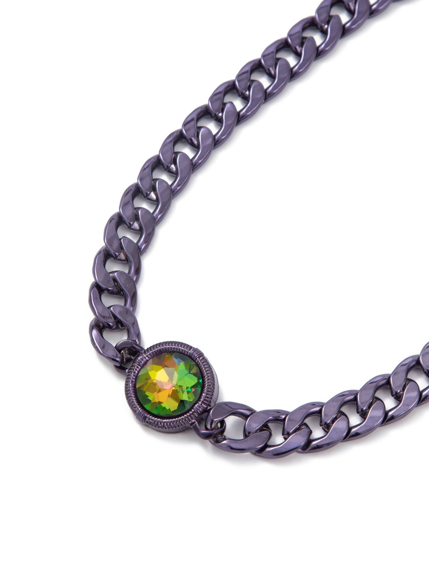 Firenze Necklace - Liquid Metallic Eclipse