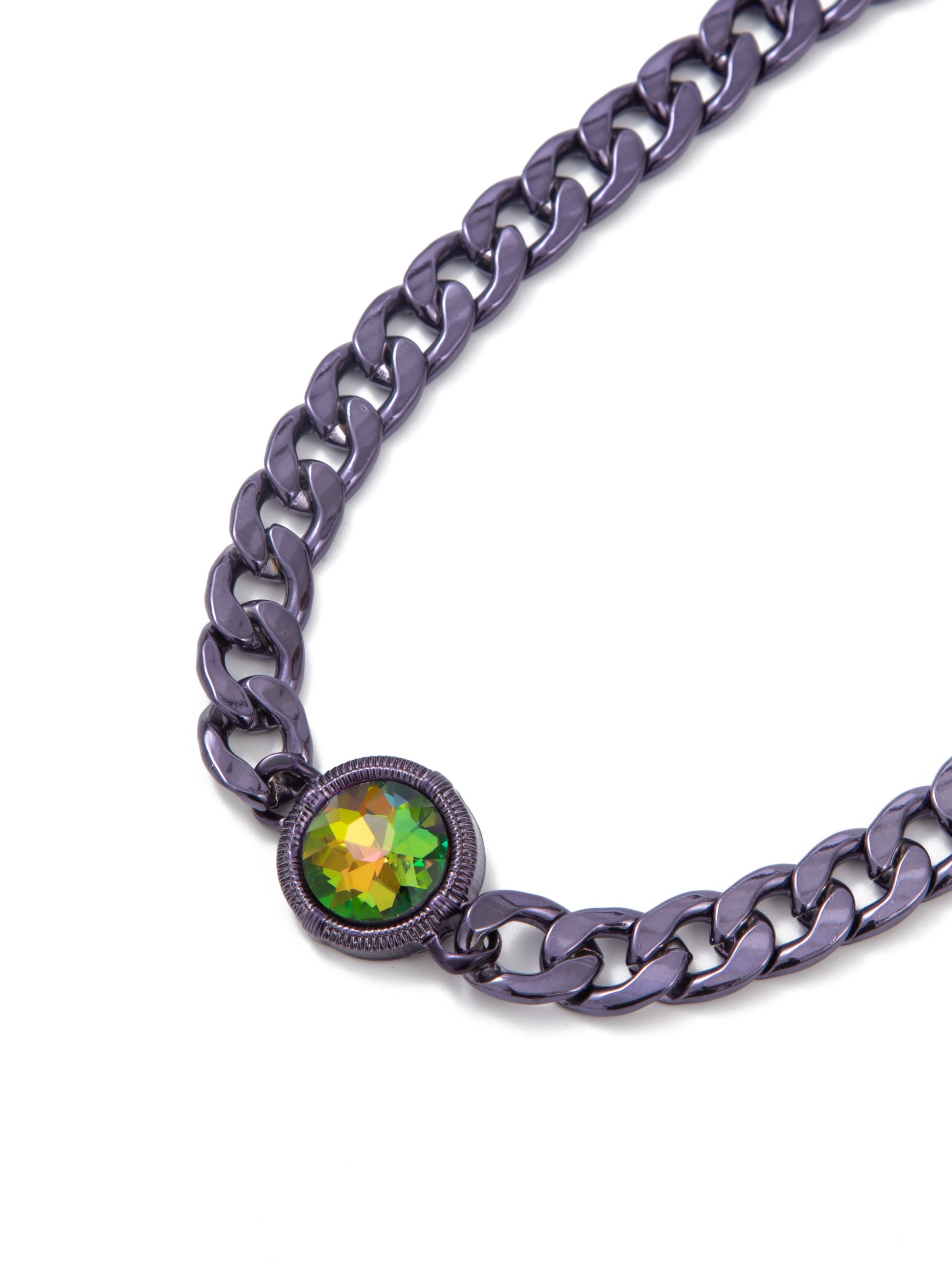 Firenze Necklace - Liquid Metallic Eclipse