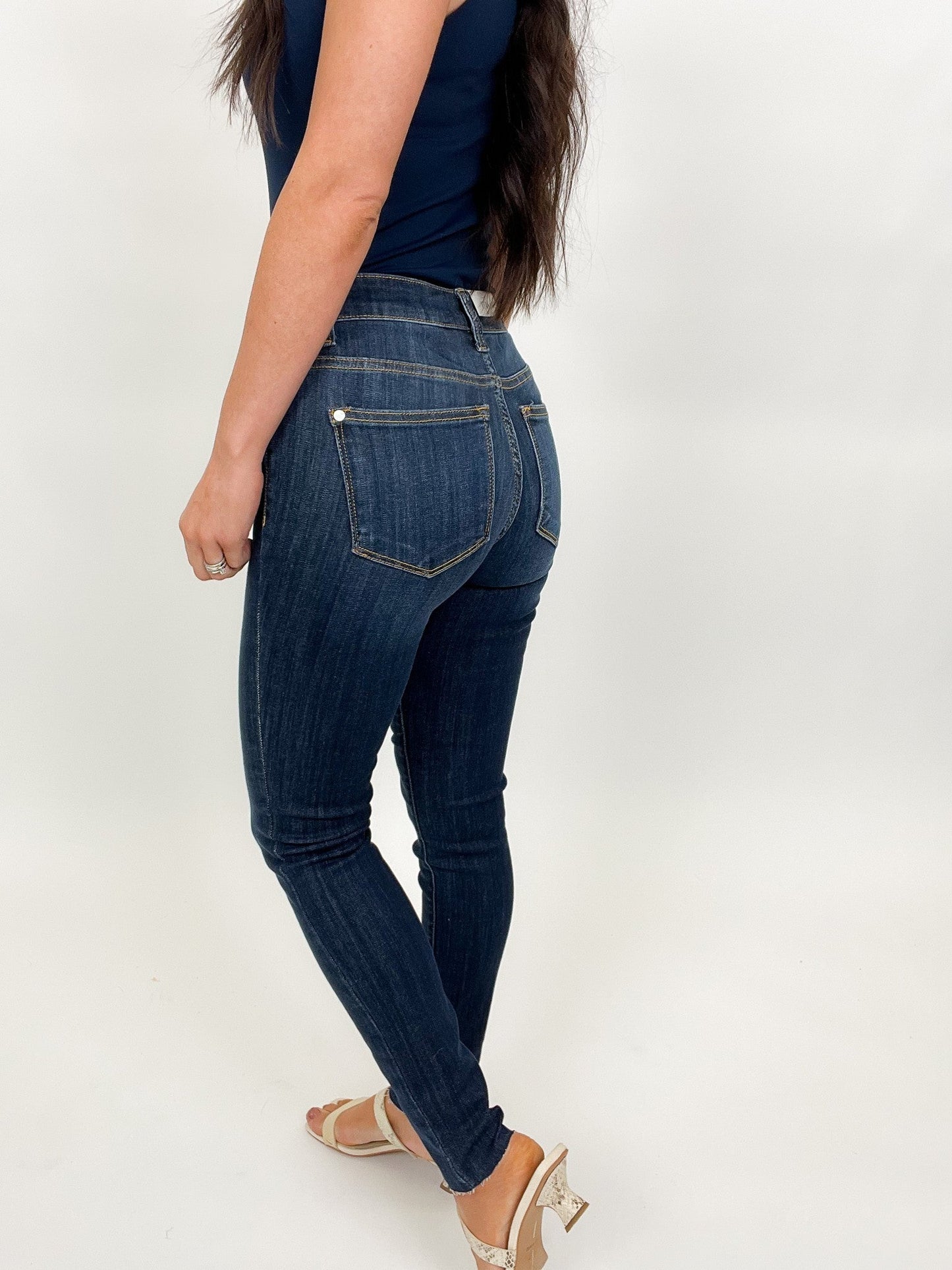 Judy Blue Sexy Can I Mid Rise Skinny Jeans