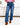 Peace & Positivity By Saige Denim - High Rise Embroidered Jeans - Medium - By Alexa Rae