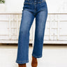 Peace & Positivity By Saige Denim - High Rise Embroidered Jeans - Medium - By Alexa Rae