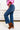 Peace & Positivity By Saige Denim - High Rise Embroidered Jeans - Medium - By Alexa Rae
